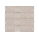 Cotton Plush Heavyweight Bath Towel Set of 4